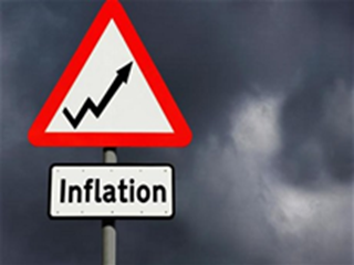 inflation road sign