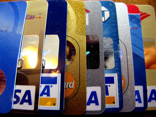 visa and mastercard bank cards