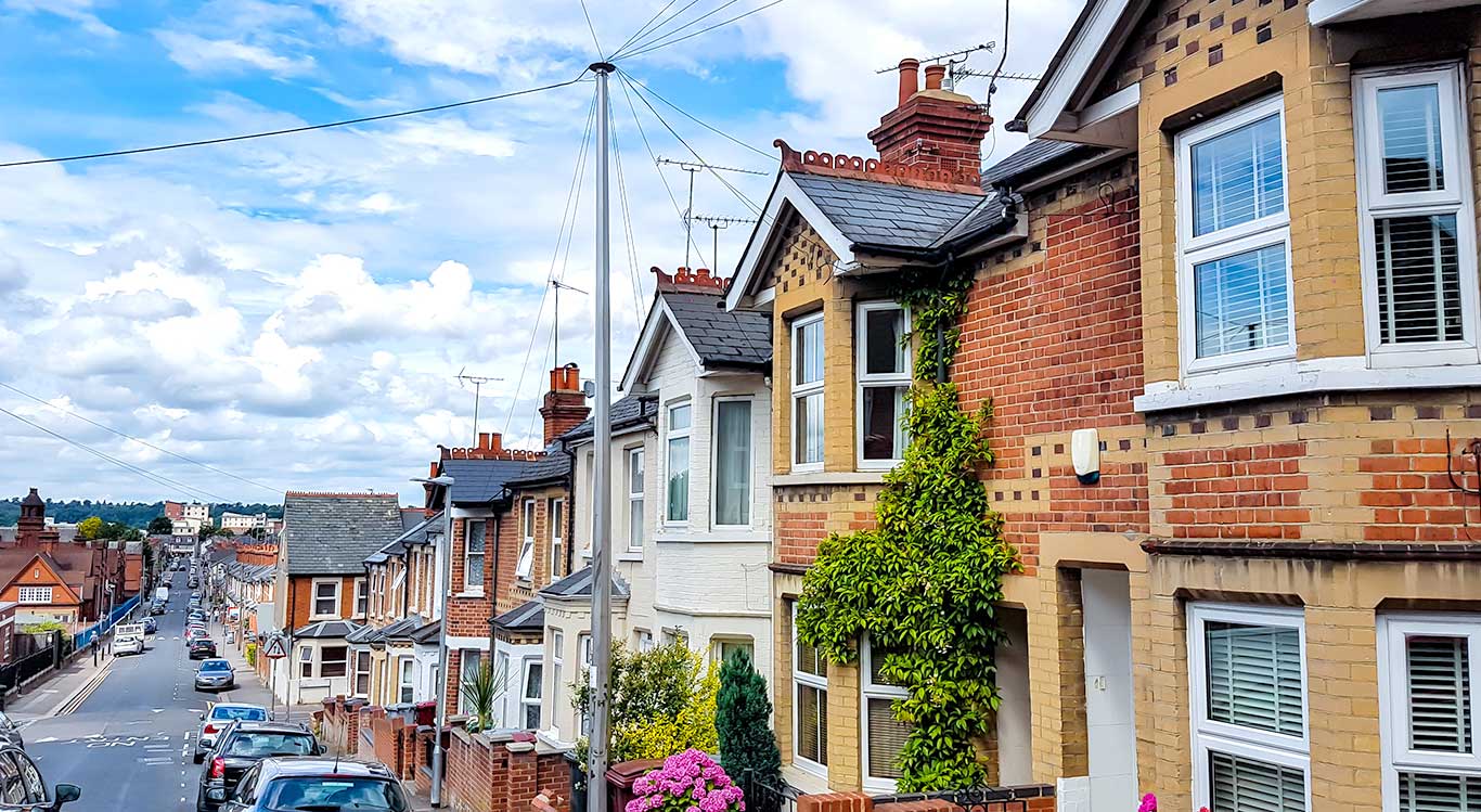 residential housing street