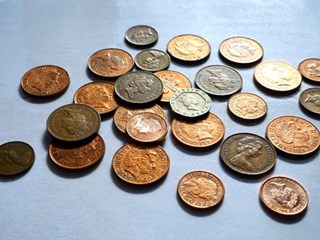 pile of coins