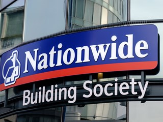 Close up of Nationwide Building Society Logo