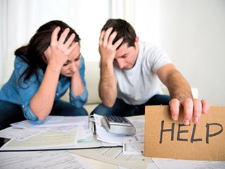 couple needing financial help