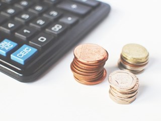 coinstacks and calculator