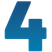 Number 4 icon