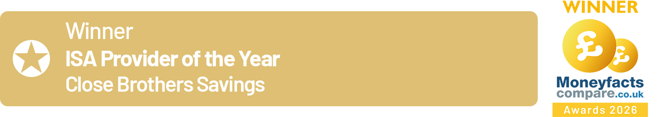 ISA Provider of the Year Winner Close Brothers