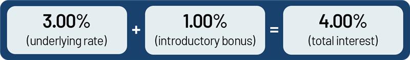 Image explaining how introductory bonuses work