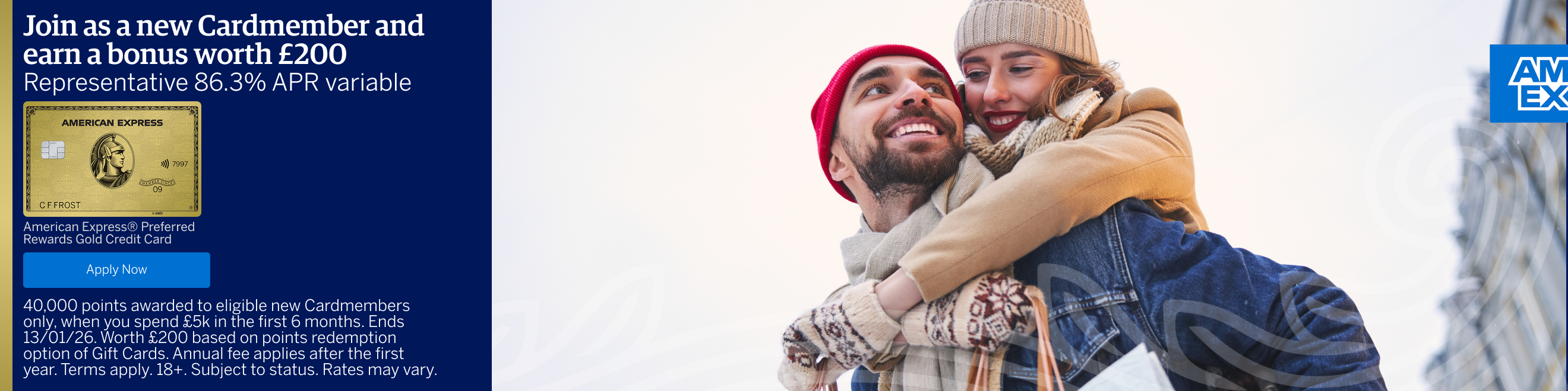 Amex gold card offer