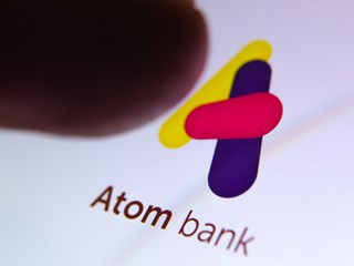 Photo of Atom bank logo