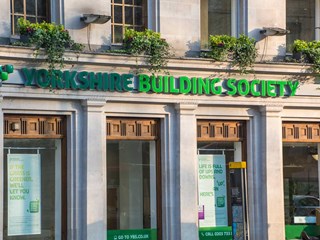 Yorkshire Building Society on the high street