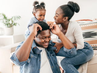a happy family