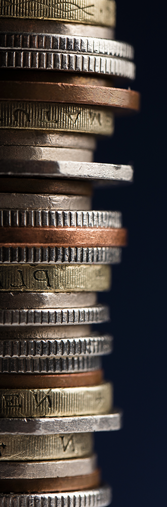 Stack of coins