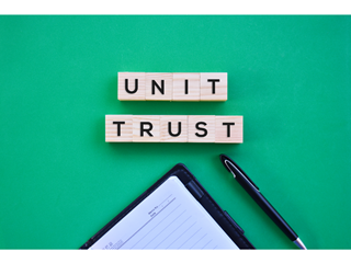 Graphic illustrating a unit trust