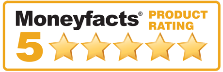 Moneyfacts 5 Star Rating