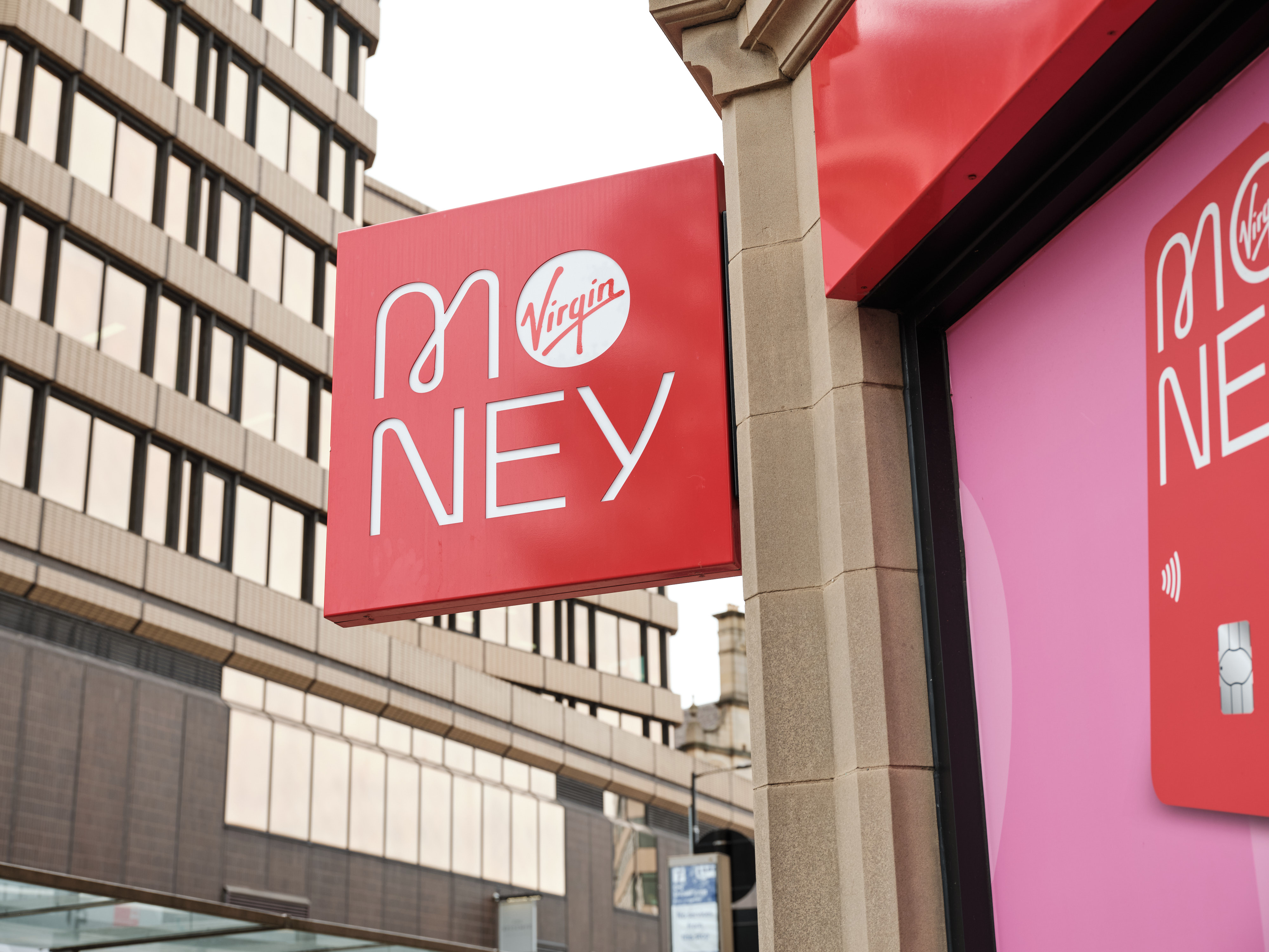 Exterior of a Virgin Money branch