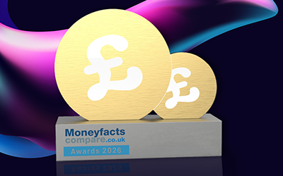 Moneyfactscompare.co.uk Awards Trophy