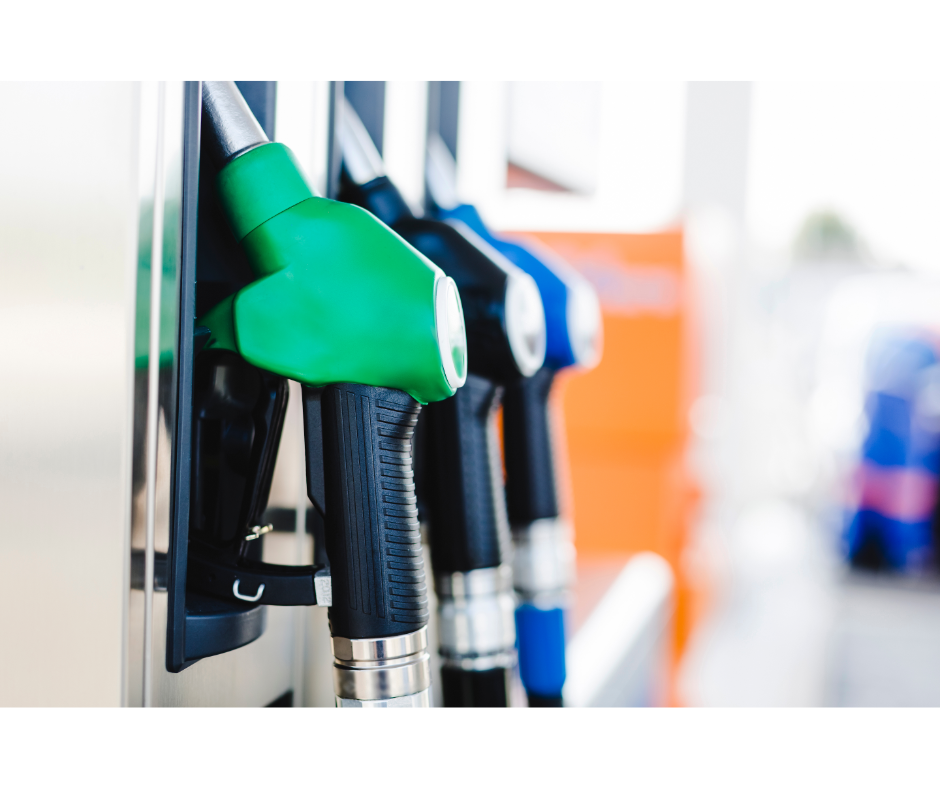 Fuel costs - petrol and diesel pumps