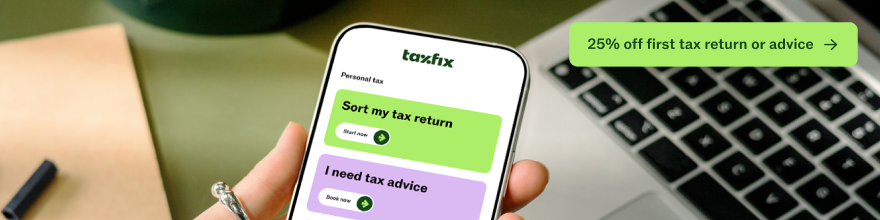 TaxFix banner