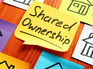 post it notes with shared ownership written on top