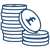 Coin stack icon