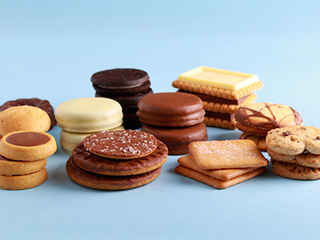 A selection of biscuits