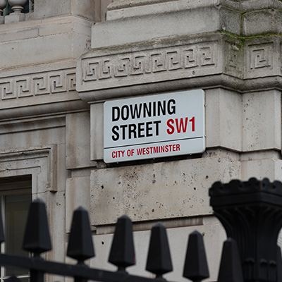 Downing Street Sign