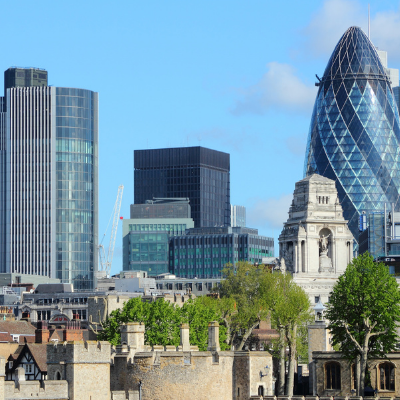 London financial district