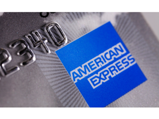 American Express Logo on Credit Card