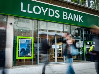 Lloyds Bank on the high street