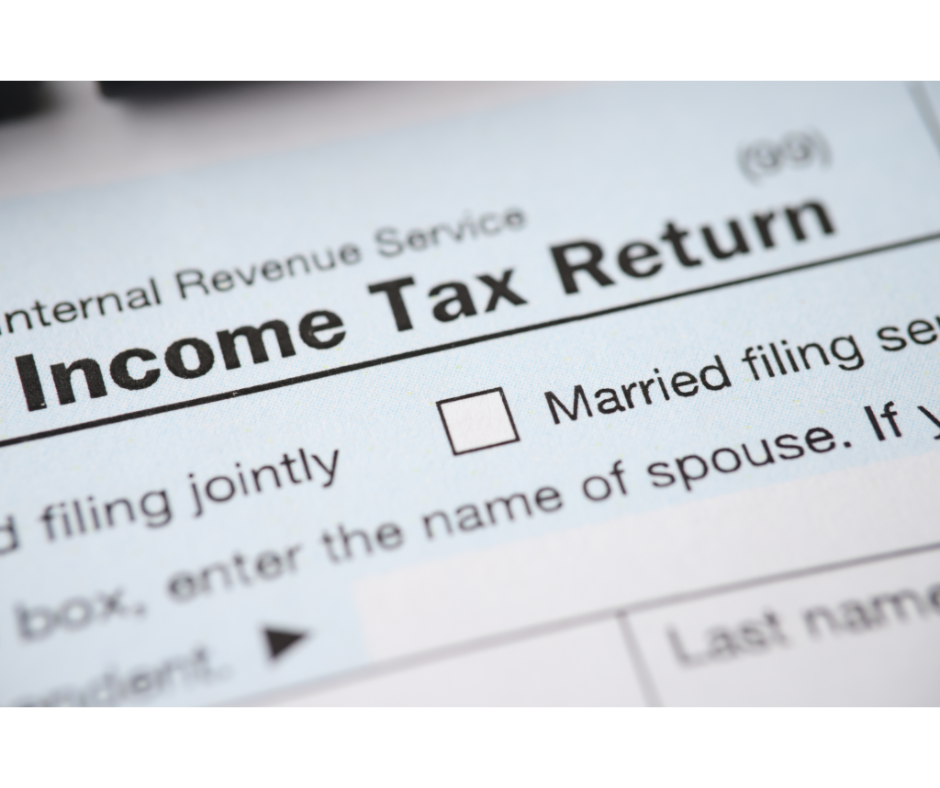 Income tax return document